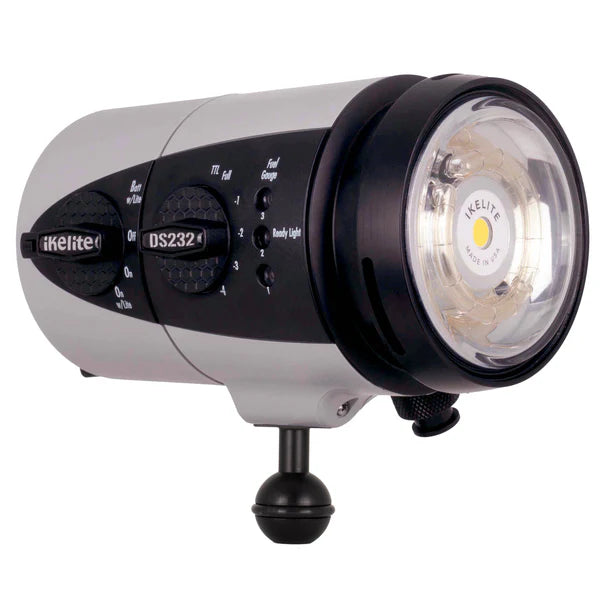 DS232 213Ws Underwater TTL Strobe with Video Light - Professional Underwater Photography Flash for Scuba Diving, Snorkeling & Marine Videography