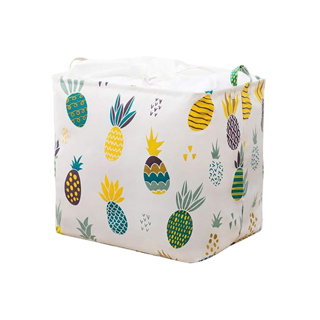 UNKN Home Oversized Waterproof Clothes & Quilt Storage Bag - Moisture-Proof Organizer for Seasonal Clothing, Blankets & Bedding - Perfect for Closet, Underbed & Travel Storage