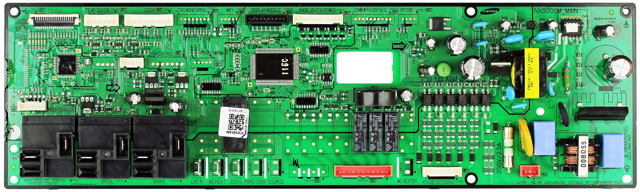 Genuine Samsung DE92-04201B Range Oven Control Board - OEM Replacement Part for Samsung Electric Ranges | Perfect for DIY Repairs & Appliance Maintenance