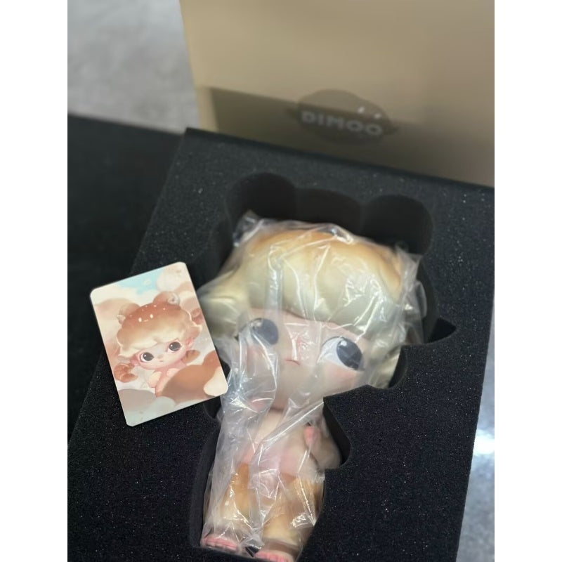 DIMOO Croissant Plus Limited Edition Collectible Figure - Cute Cartoon Character for Home Decor, Office Display, and Gift Giving