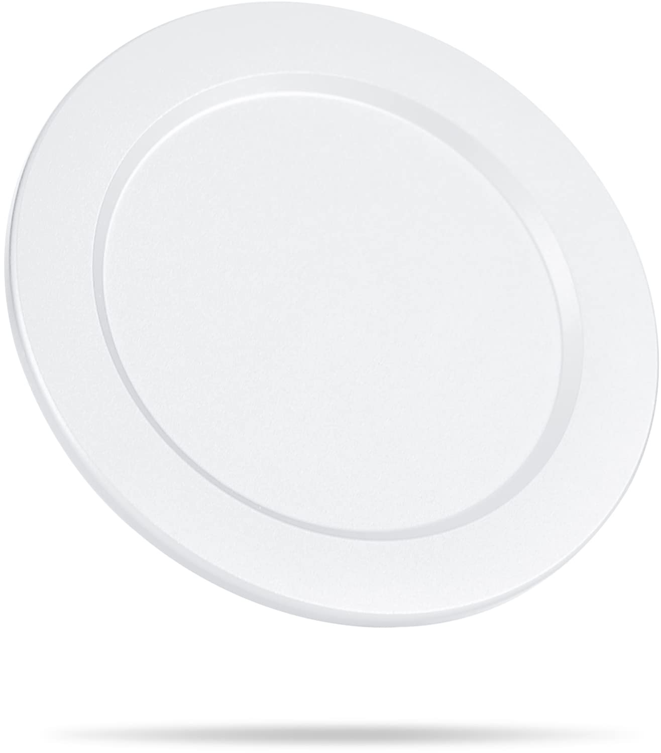 Metisinno Magnetic Base for PopSocket & MagSafe - Strong Phone Grip Compatible with iPhone Cases (White) - Perfect for Hands-Free Viewing, Secure Phone Mounting in Car & Daily Use