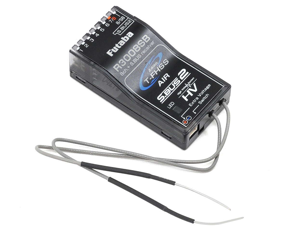 2.4GHz 8/32 Channel S.BUS2 HV Telemetry Receiver for RC Drones, Airplanes, and Helicopters - Long Range Wireless Control System