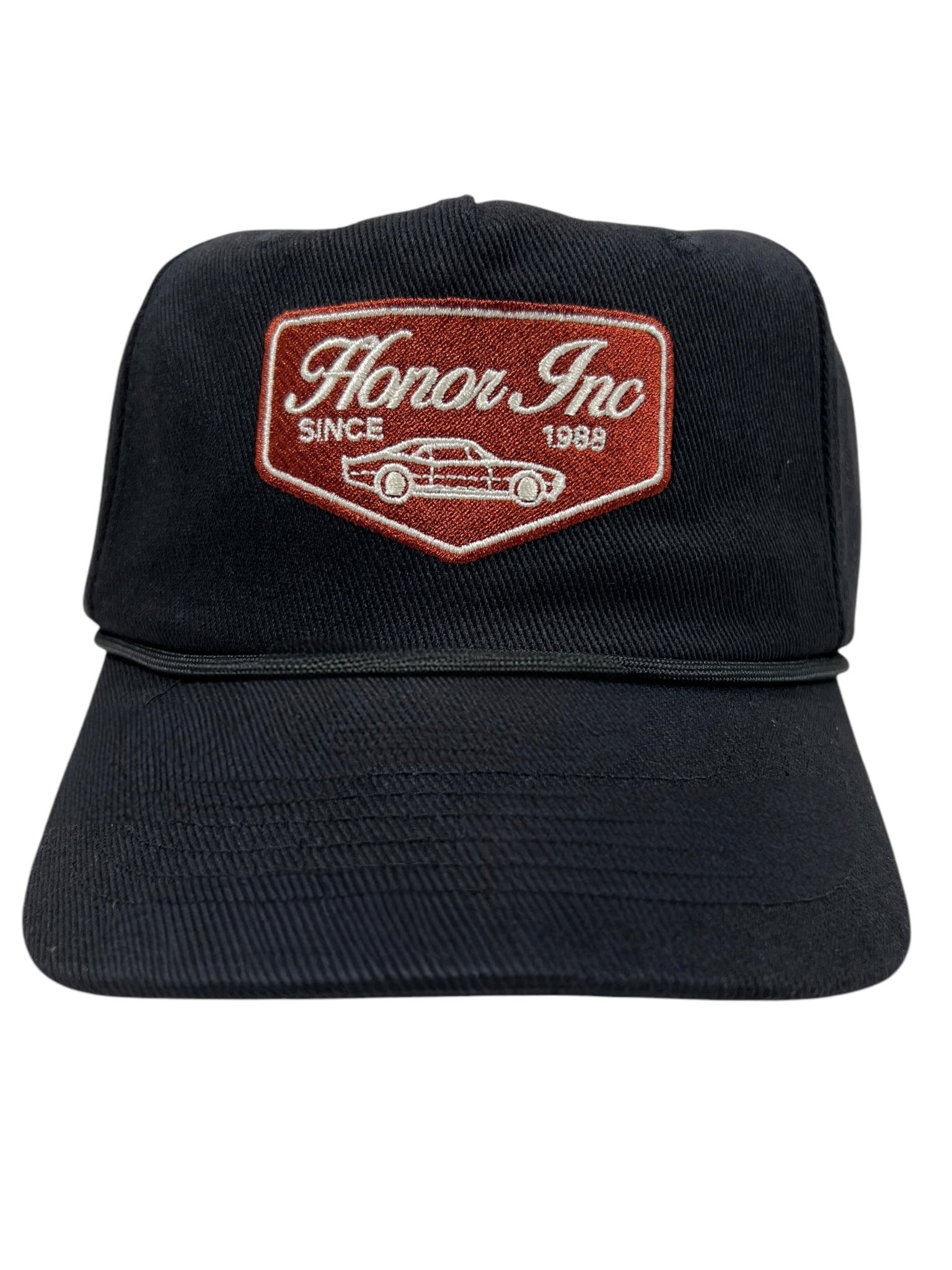 Honor The Gift Honor Inc Trucker Cap - Black Adjustable Snapback Hat for Men & Women | Casual Streetwear, Outdoor Activities, Sports Fan Gear