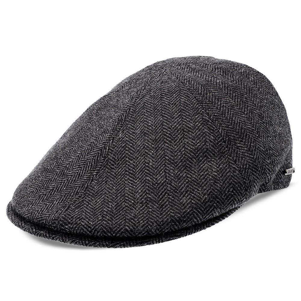 Walrus Checkmate Dark Gray Duckbill Cap - Stylish Casual Wear