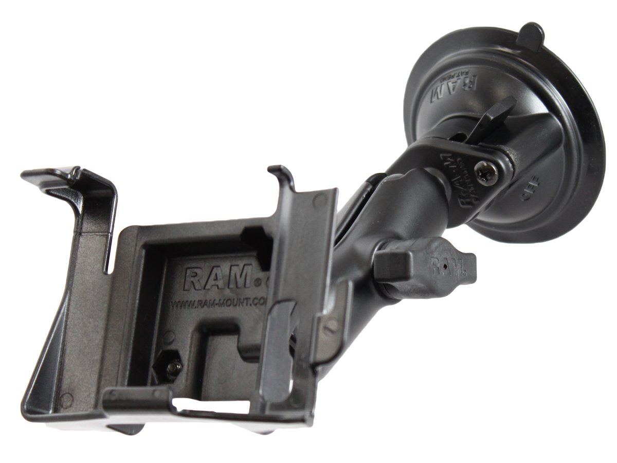 RAM Mounting Systems RAM-B-166-GA21U 强力吸盘支架，适用于Garmin Nuvi 300/310/350/360/370，车载导航设备固定，行车安全助手