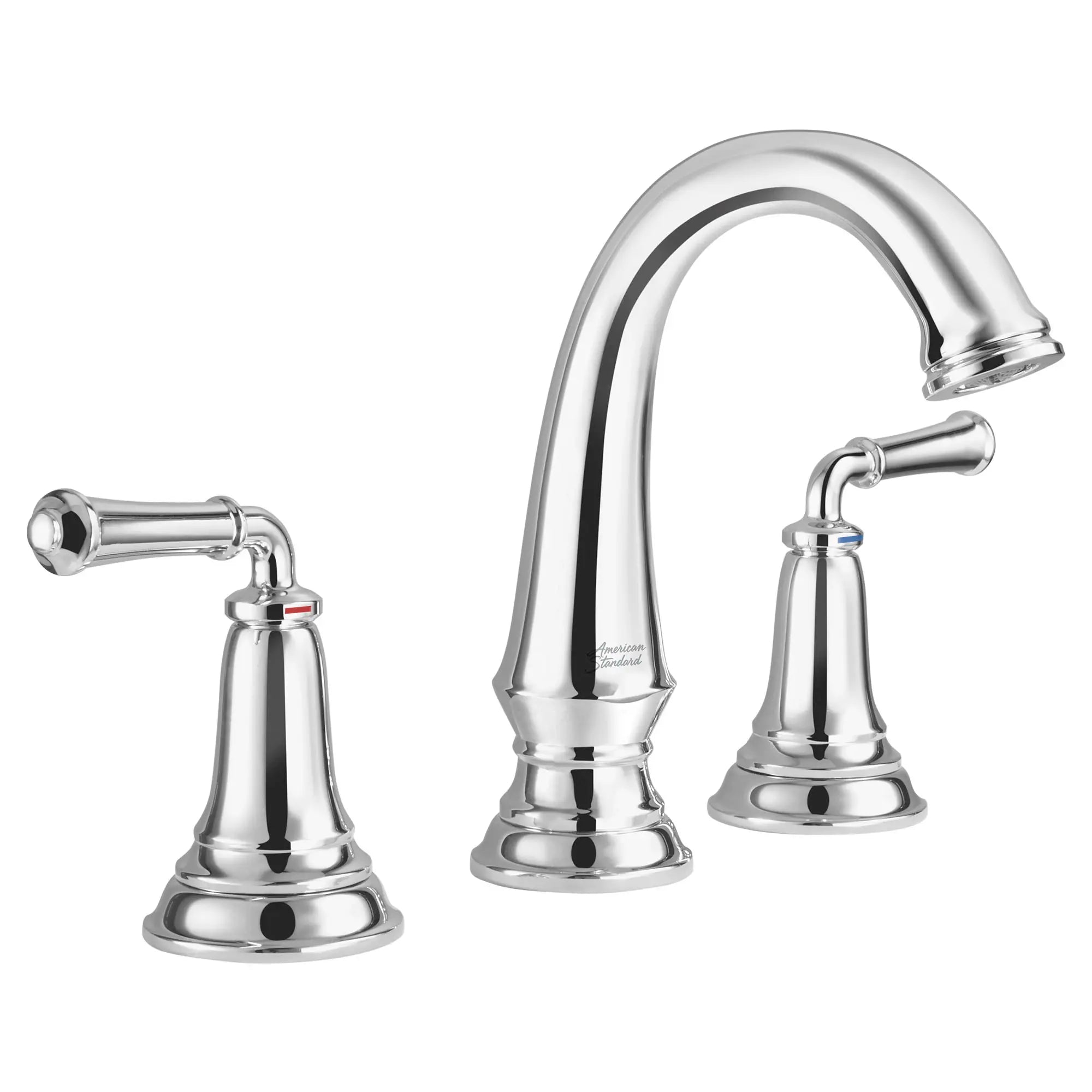 Delancey® 8 Inch Widespread 2 Handle Bathroom Faucet - 1.2 GPM/4.5 LPM Water-Saving Design with Lever Handles - Perfect for Modern Bathroom Vanities and Powder Rooms
