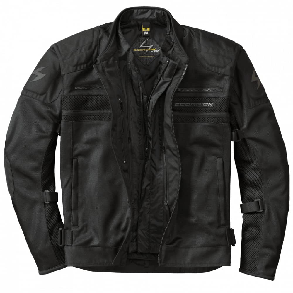 Scorpion Vortex Air Jacket - Lightweight Motorcycle Jacket for Men & Women - Breathable Mesh Riding Gear for Summer - Perfect for Street Biking, Commuting & Road Trips