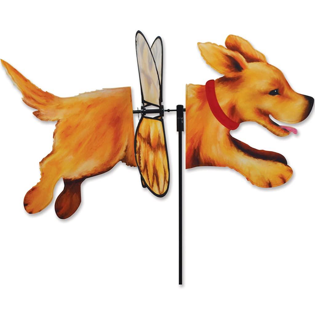Premium Small Dog Spinner Toy - Golden Retriever Design for Interactive Play, Training & Stress Relief | Perfect for Indoor & Outdoor Activities
