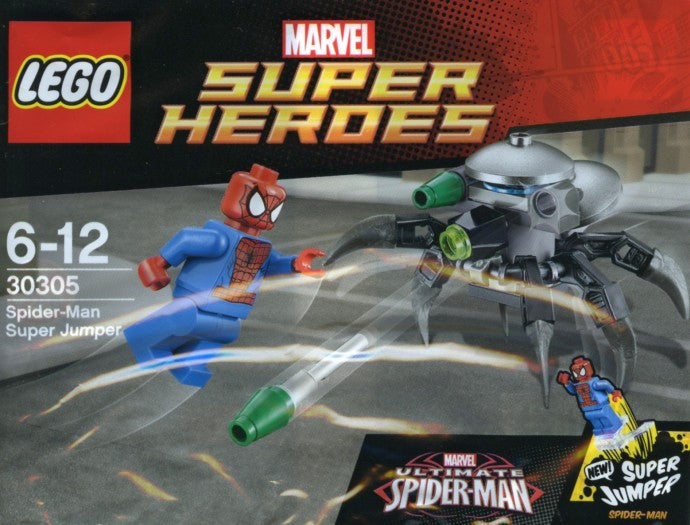 LEGO Spider-Man Super Jumper 30305 Building Toy Set - Superhero Action Figure Playset for Kids | Perfect for Creative Play & Marvel Superhero Collection