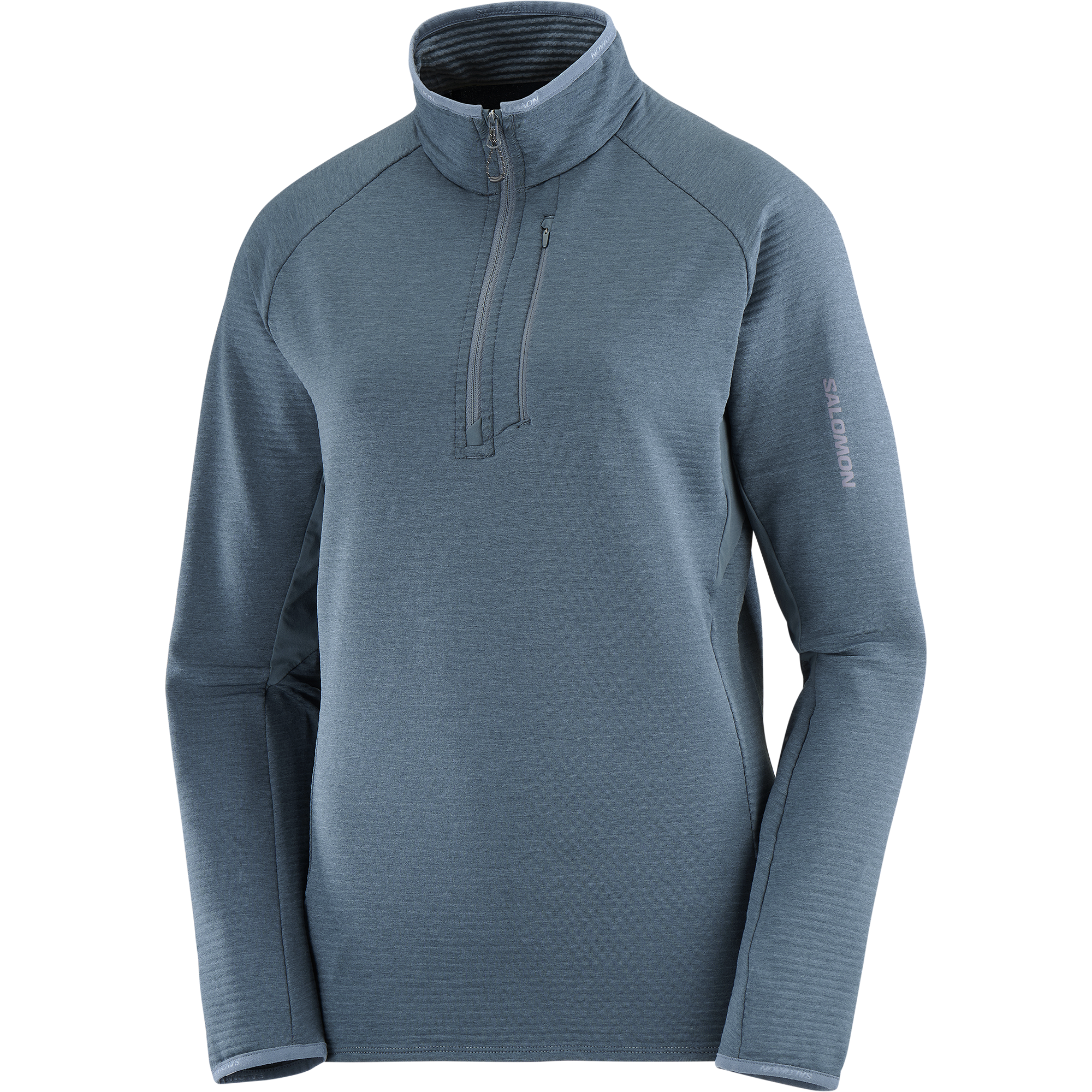 Women's Lightweight Half Zip Pullover Sweater - Soft & Warm Fleece Lined (Midnight Navy) | Perfect for Casual Wear, Outdoor Activities & Layering in Fall/Winter