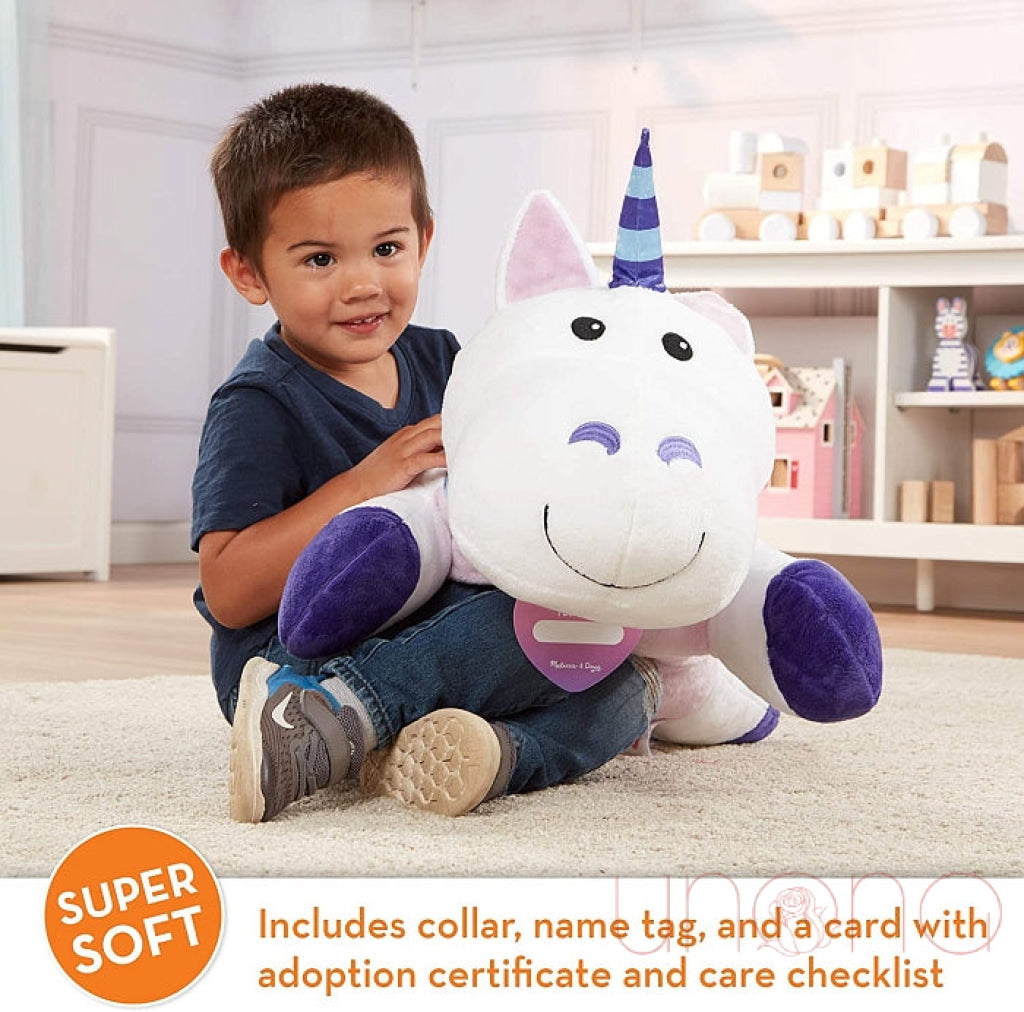 Soft and Cuddly Unicorn Plush Toy - Perfect for Kids' Bedtime, Birthday Gifts, and Nursery Decor | Adorable Stuffed Animal for Girls & Boys