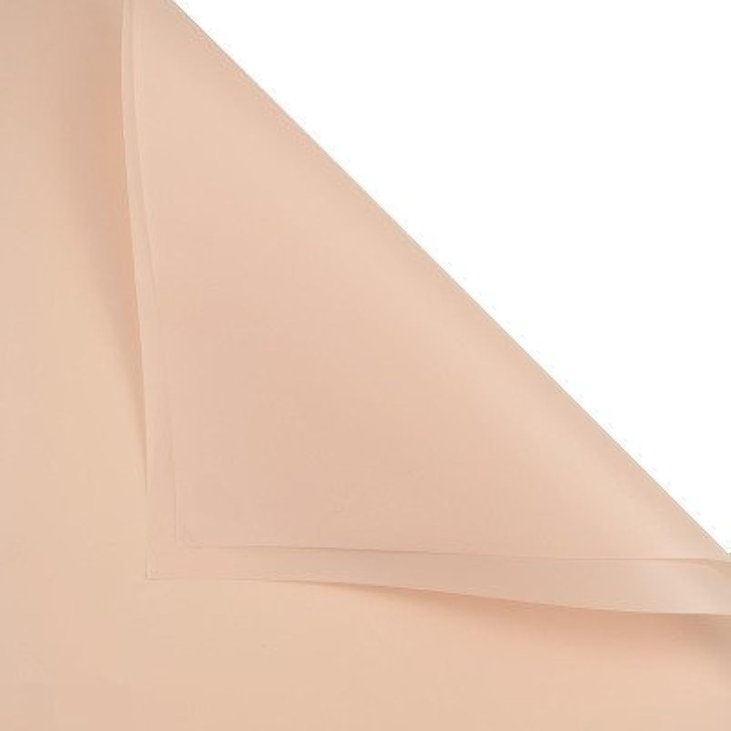 Korean Style Flower Wrapping Paper - 20 Sheets Light Peach Floral Bouquet Wraps for Gift Packaging, Wedding, Birthday & Florist Supplies | DIY Flower Arrangement, Party Decorations