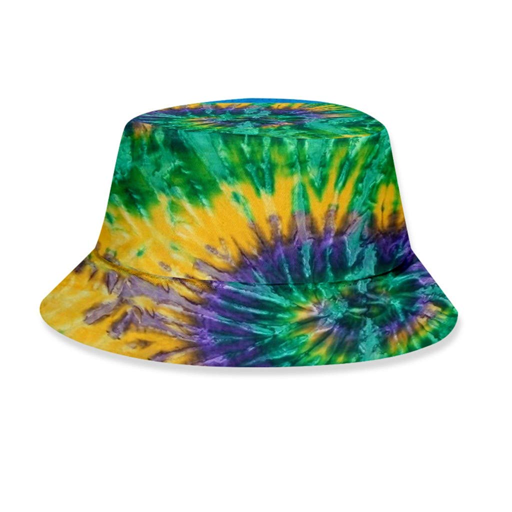 Stylish Tropical Print Bucket Hat - UPF 50+ Sun Protection Foldable Fisherman Cap for Women | Perfect for Beach, Vacation & Summer Outdoor Activities