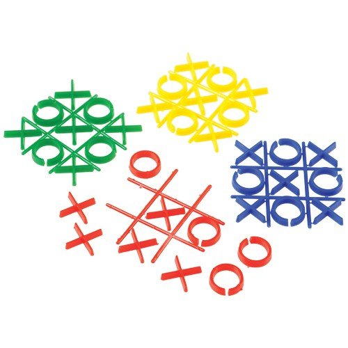 DollarItemDirect Mini Tic-Tac-Toe Games - 30 Dozens Bulk Pack for Parties, Travel, and Office Fun