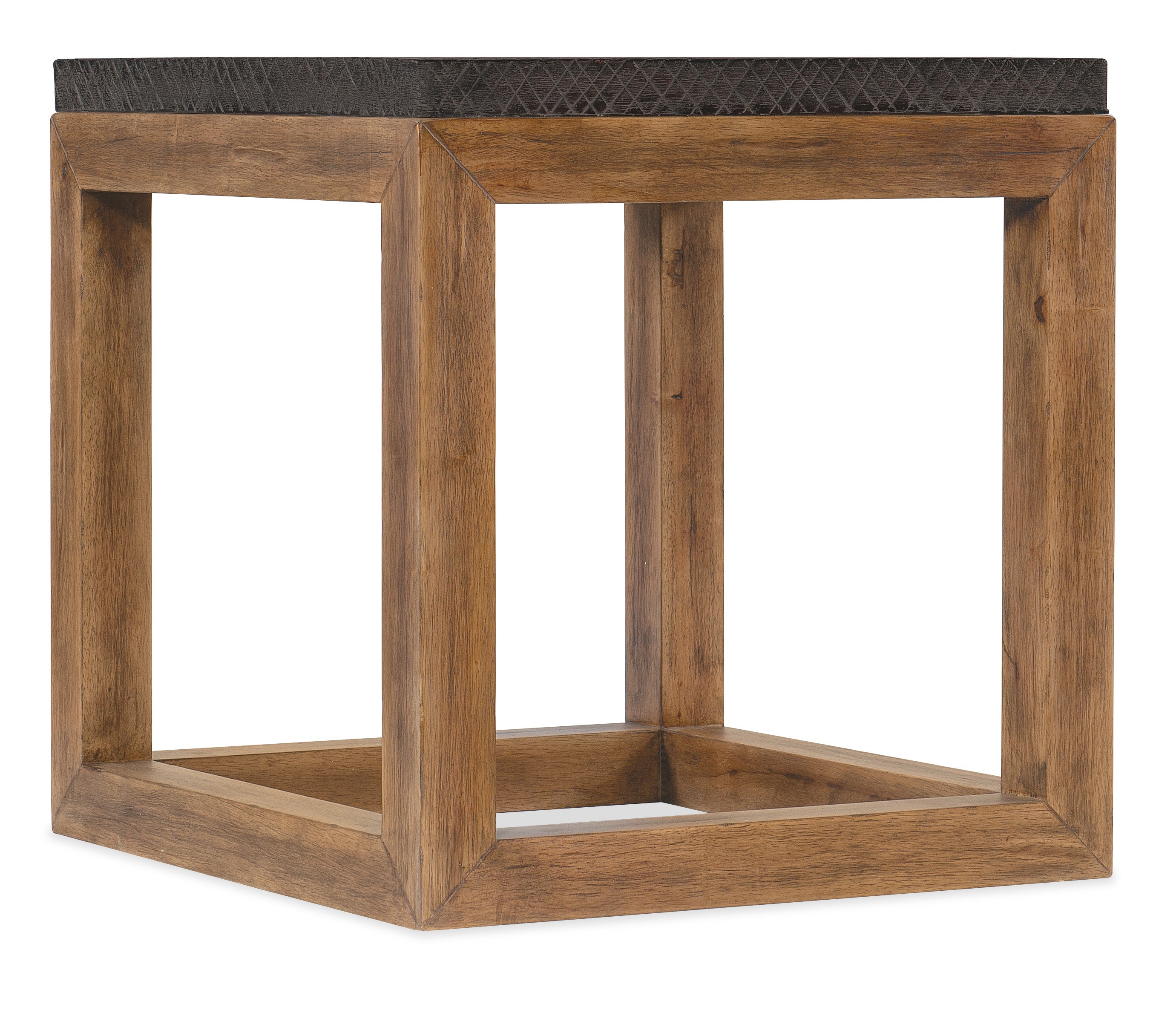 Big Sky End Table - Modern Side Table for Living Room, Bedroom & Office - Sturdy Wooden Nightstand with Storage Shelf - Perfect for Small Spaces, Apartments & Dorm Rooms