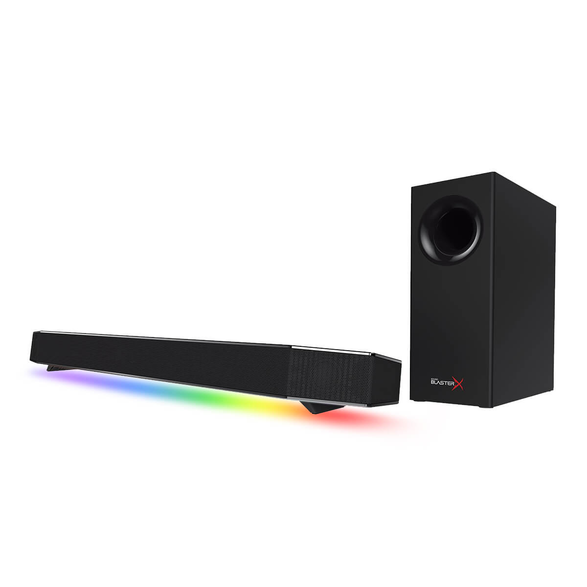 Creative Sound BlasterX Katana Multi-Channel Gaming Soundbar with RGB Lighting - Immersive 7.1 Surround Sound for PC, PS5, Xbox Series X - Perfect for Gaming, Movies & Music