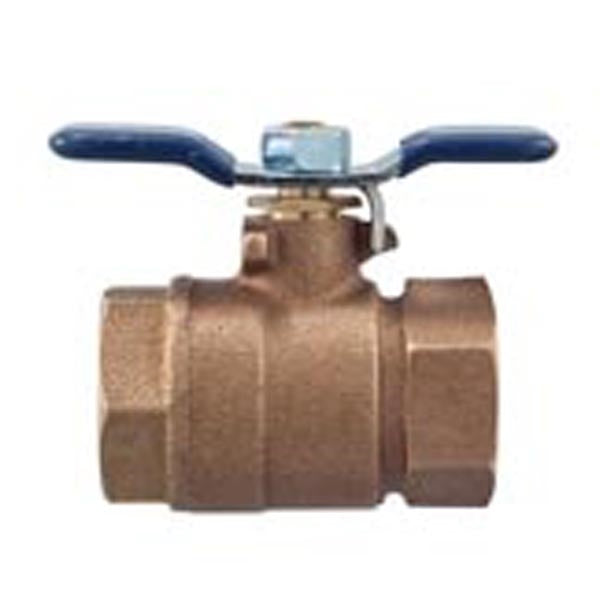 Febco 781 052LL 2 Inch Lead Free Brass Ball Valve - Durable & Corrosion-Resistant for Plumbing, Irrigation & Water Supply Systems