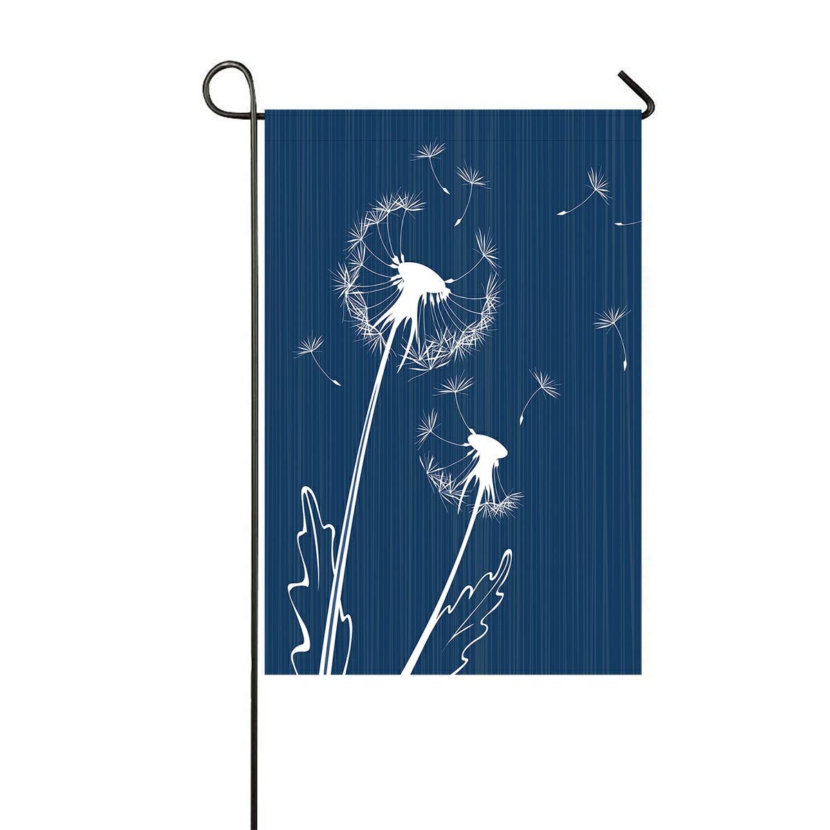 ECZJNT Cartoon Dandelion Garden Flag - 12x18 Inch Outdoor Decorative Flag for Home, Yard, Party & Seasonal Decor - Perfect for Spring, Summer & Garden Themed Celebrations