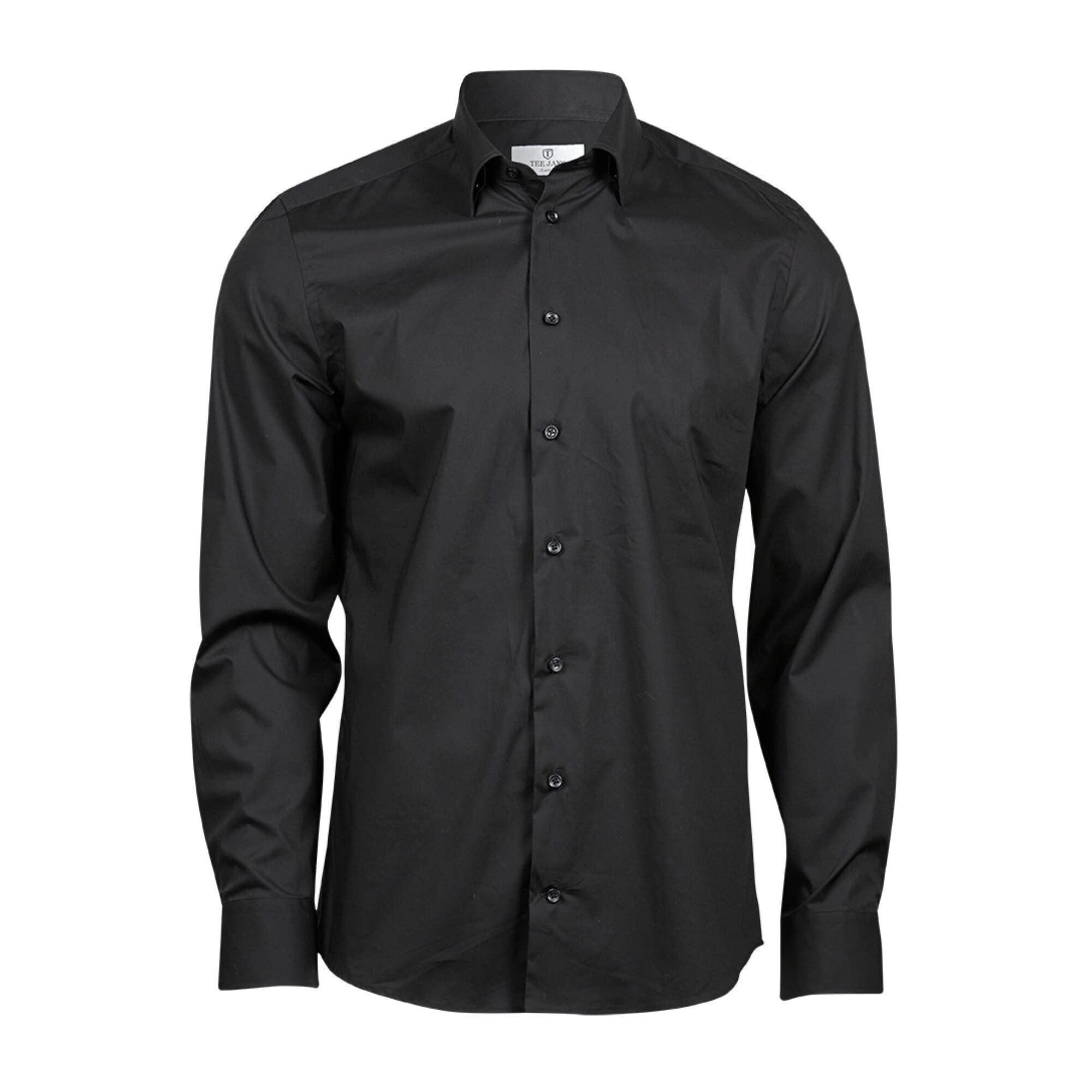 Tee Jays Men's Stretch Shirt - Comfortable Slim Fit Button Down Shirt for Work & Casual Wear | Office, Date Night & Everyday Outfits