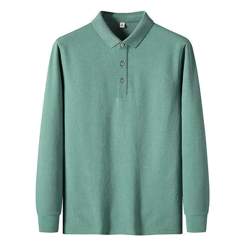 Men's Button-Down Polo Shirt - Classic Cotton Short Sleeve Casual Top for Golf, Business & Everyday Wear | Breathable & Comfortable Fit for Work, Outings & Summer Activities