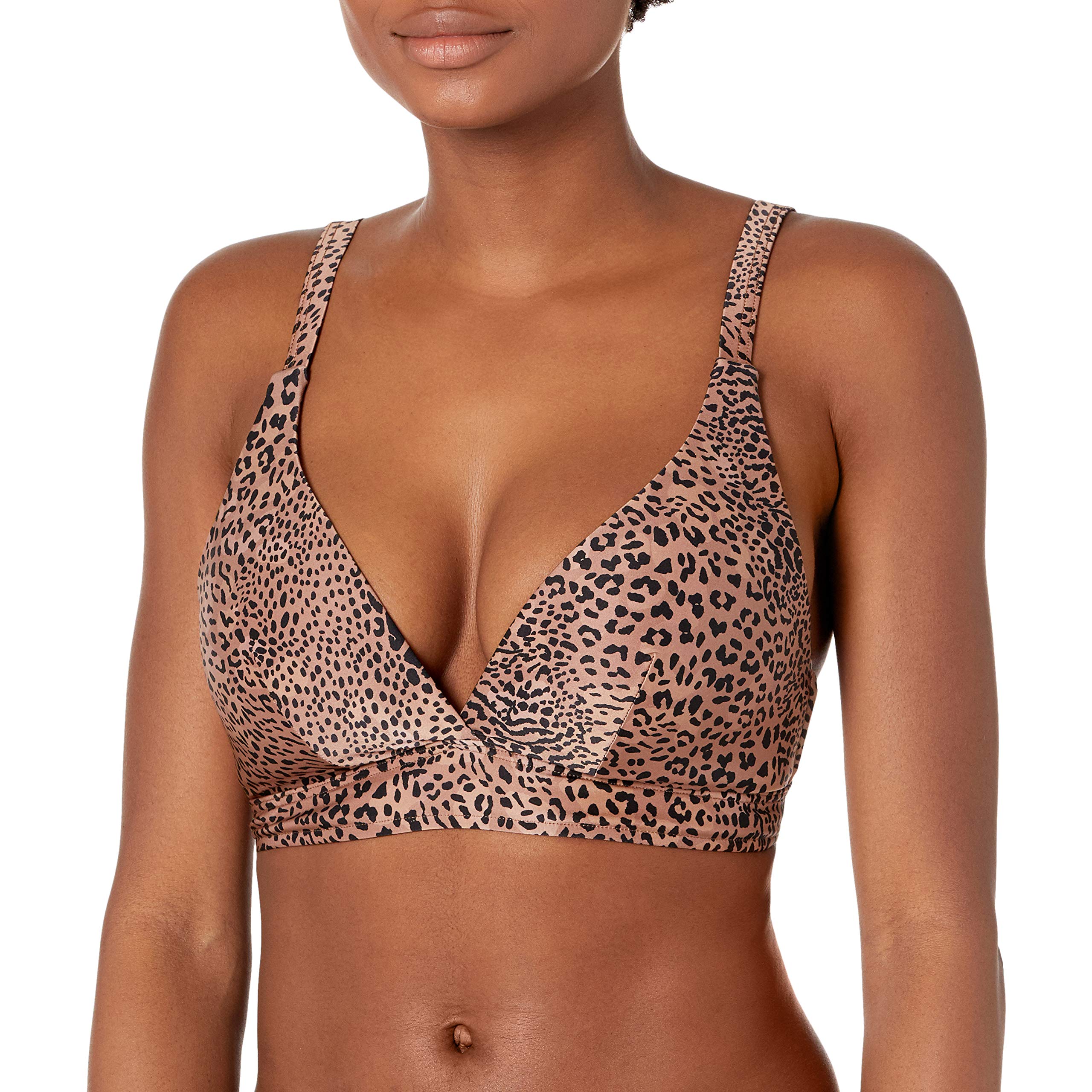 Seafolly Women's DD Longline Triangle Bikini Top Swimsuit with Moulded Cups - Perfect for Beach Vacations, Pool Parties & Summer Getaways