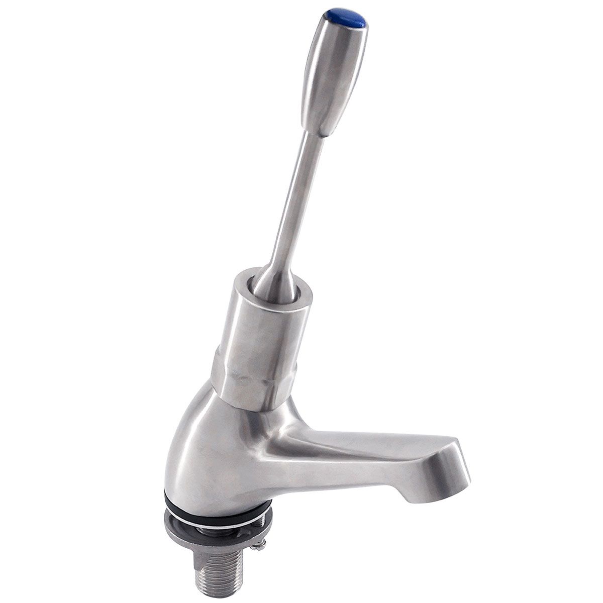 3Monkeez Lever Handle Pillar Tap - Mechanical On/Off Operation - Perfect for Bathroom Sink, Kitchen Faucet & Utility Room Installation