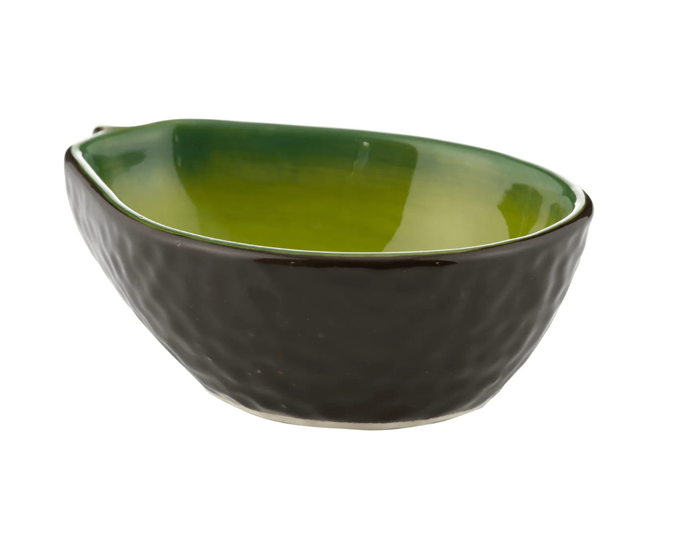 Premium Small Avocado Bowl - Handmade Ceramic Serving Dish for Guacamole, Salads & Snacks - Perfect for Home Dining & Party Appetizers