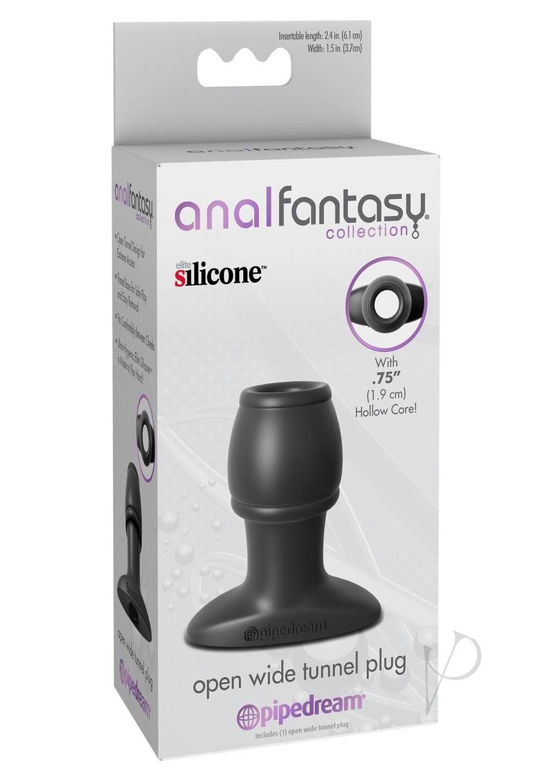 Anal Fantasy Collection - Open Wide Silicone Tunnel Plug for Stretching & Training | Comfortable Butt Plug for Beginners & Advanced Users | Perfect for Sensual Play, BDSM & Adult Toys Collection