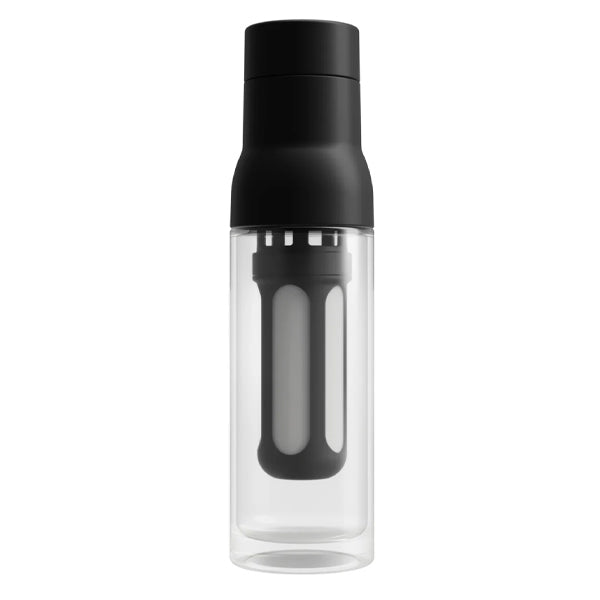 Varia STEEP Cold Brew Coffee Bottle - 32oz Insulated Stainless Steel Iced Tea Maker with Infuser - Perfect for Home, Office, Gym & Outdoor Adventures