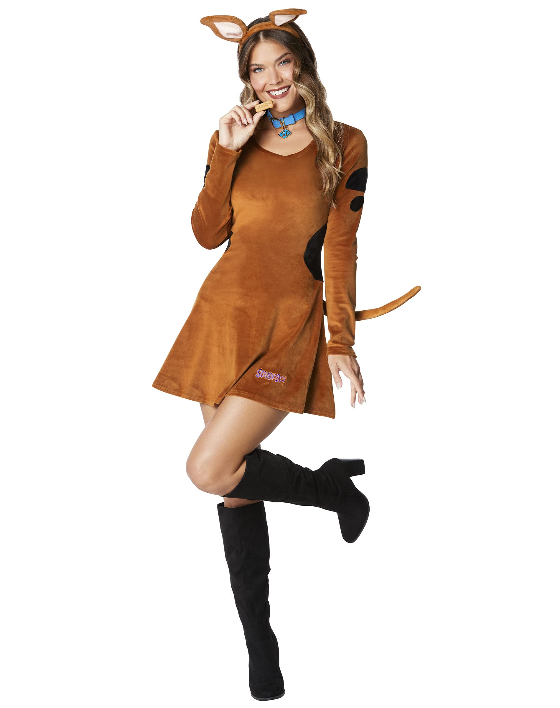 Scooby-Doo Adult Costume - Officially Licensed Halloween Dress for Parties & Cosplay