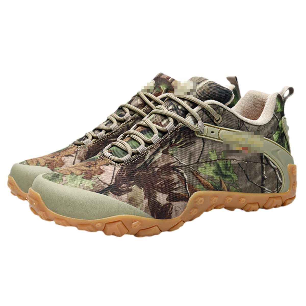 **Men's Camouflage Hiking Shoes - Non-Slip, Durable & Waterproof Outdoor Sports Shoes for Camping, Hunting & Trail Running**