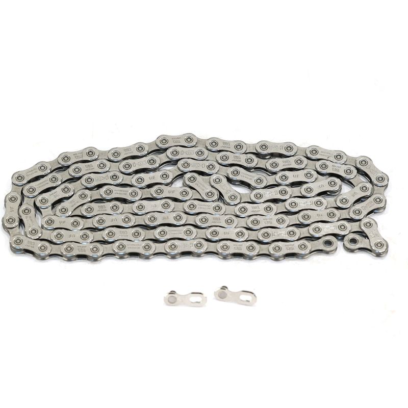 Shimano Deore CN M6100 12-Speed Bicycle Chain - 114 Links, Hyperglide+ Technology, Quick Link Included - Perfect for Mountain Biking and Road Cycling