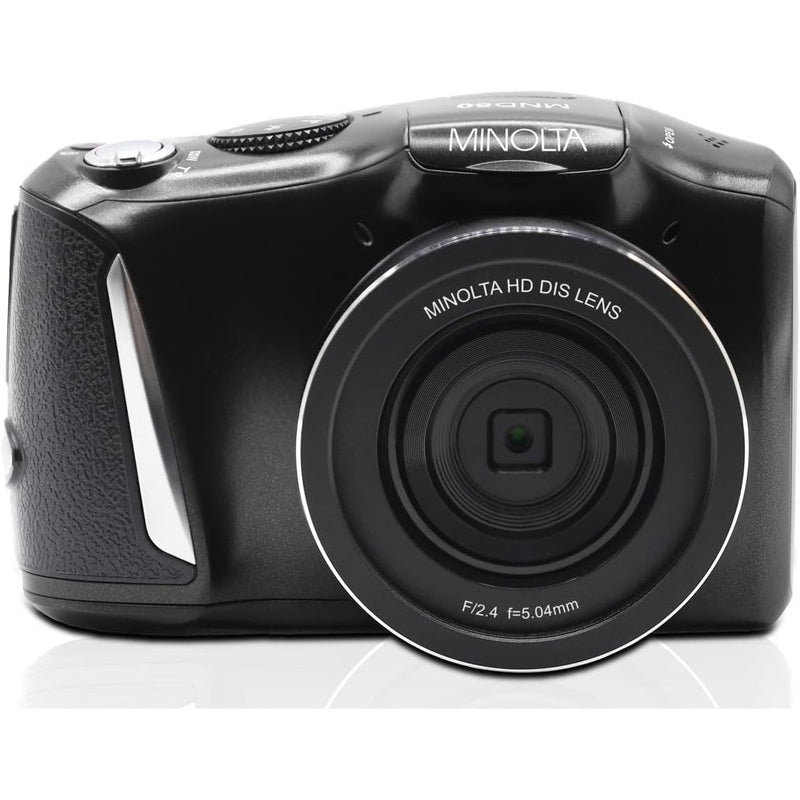 Minolta MND50 48MP Digital Camera - Compact Point & Shoot Camera with 4K Video, WiFi & Auto Focus - Perfect for Travel, Vlogging & Everyday Photography