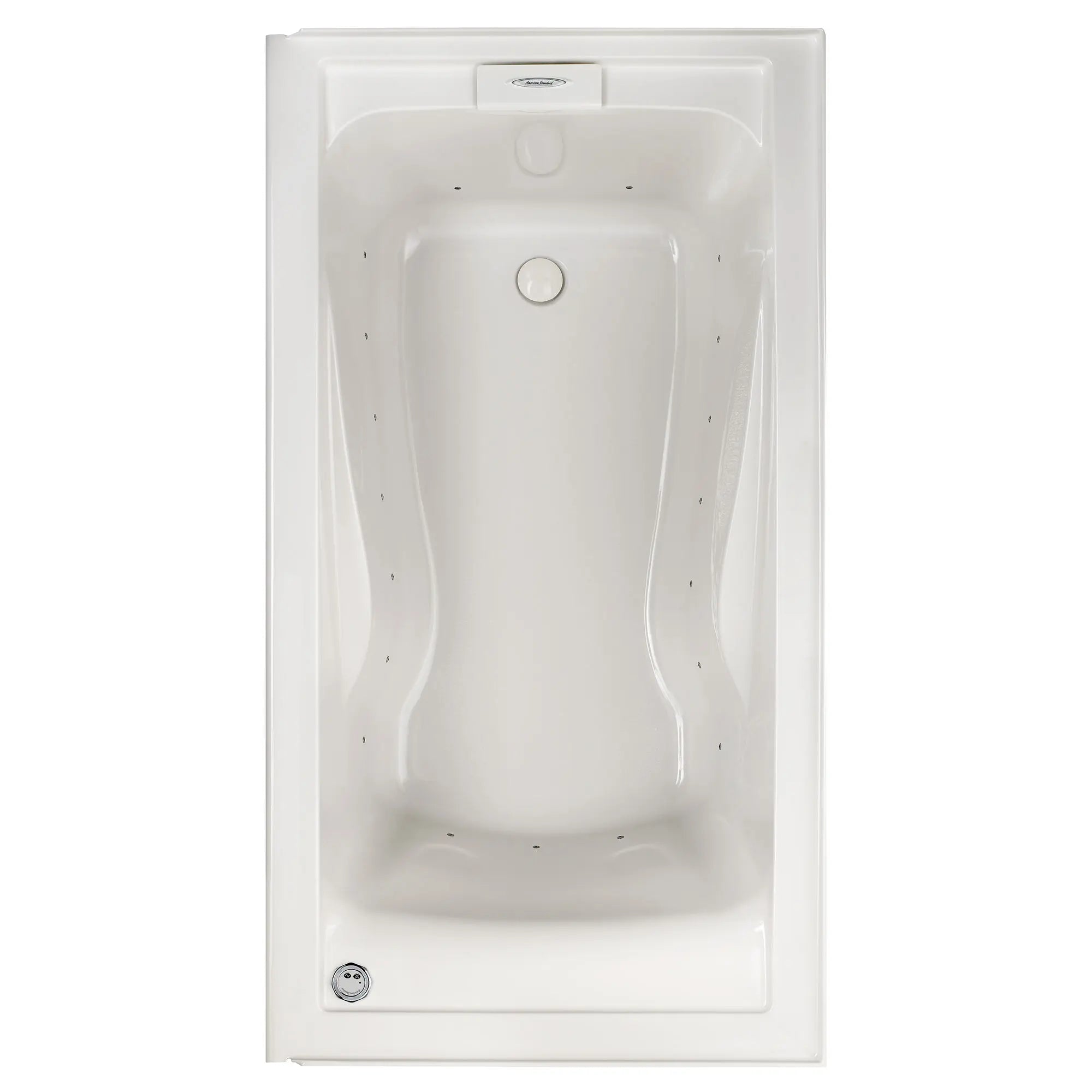 EverClean 60x32 Inch Freestanding Deep Soak Bathtub with Right Hand Drain - Luxury Spa Experience for Small Bathrooms & Modern Home Relaxation