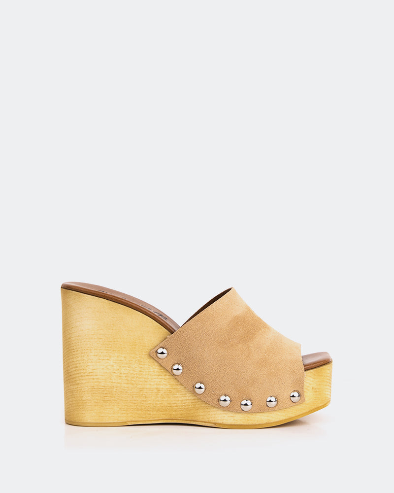 Emeline Nude Suede Women's Comfortable Slip-On Loafers - Perfect for Office, Casual Outings & Travel