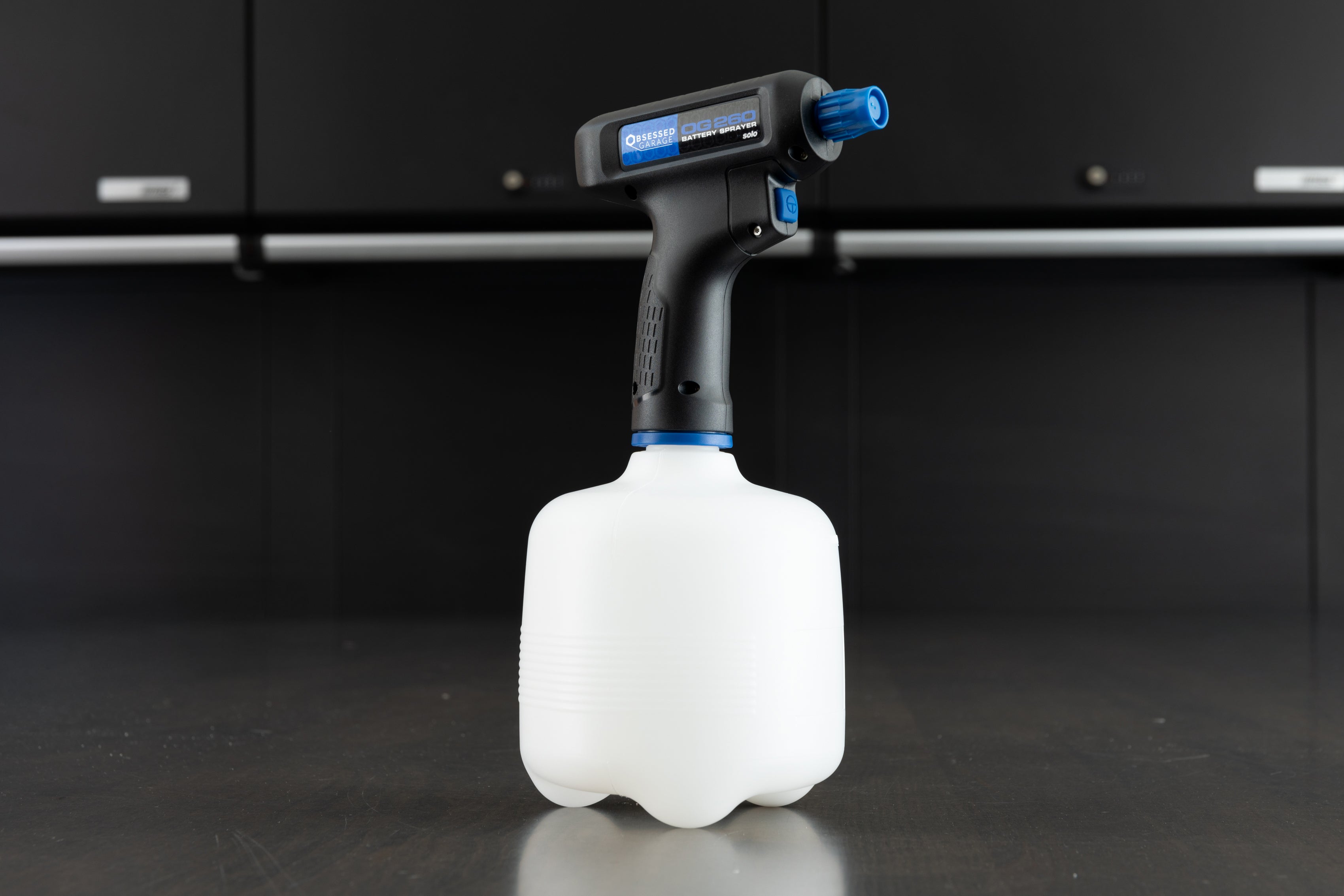 Obsessed Garage Handheld Battery-Powered Sprayer by Solo - Perfect for Car Detailing, Gardening & Home Cleaning