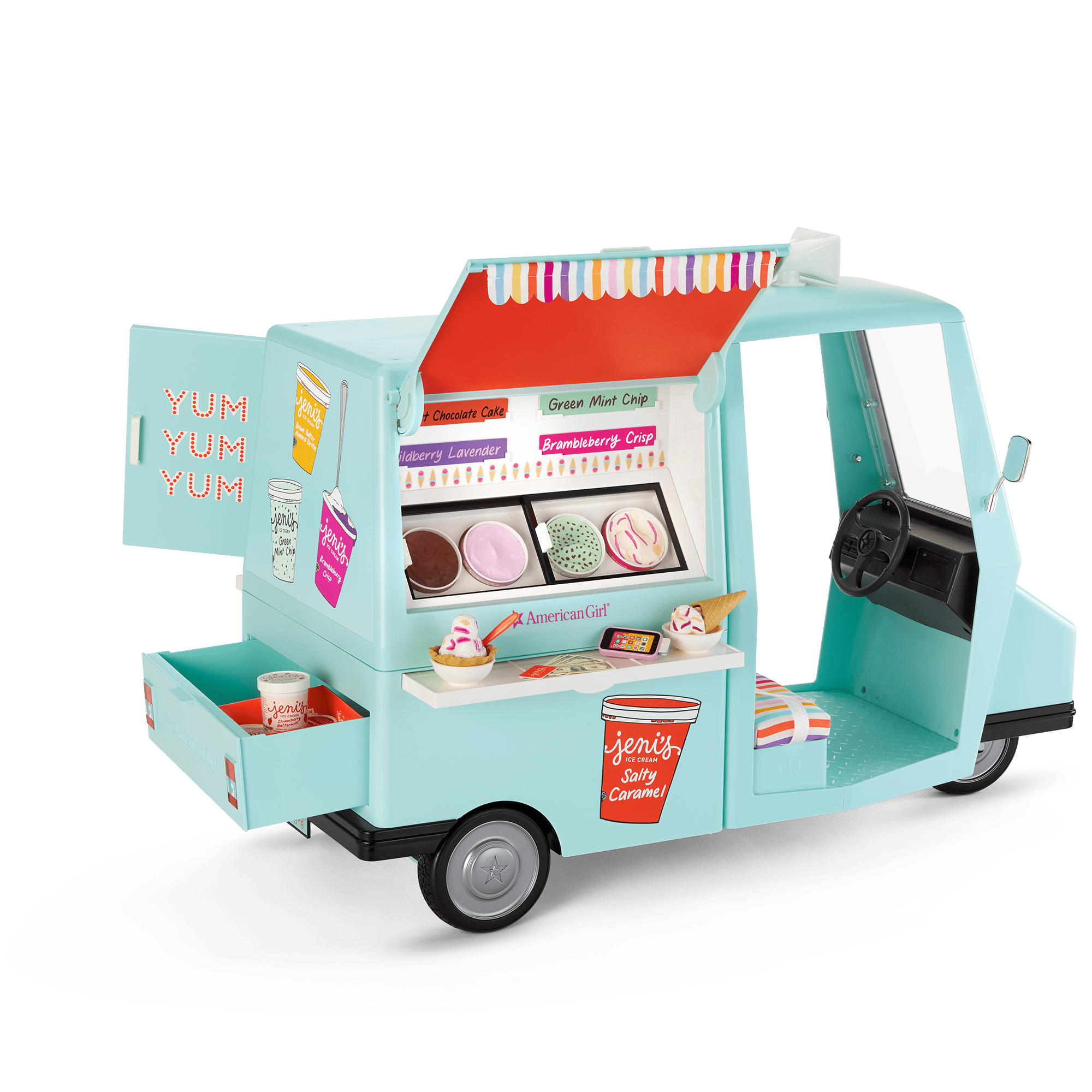 American Girl® x Jeni's Flavorful Ice Cream Truck Playset for 18