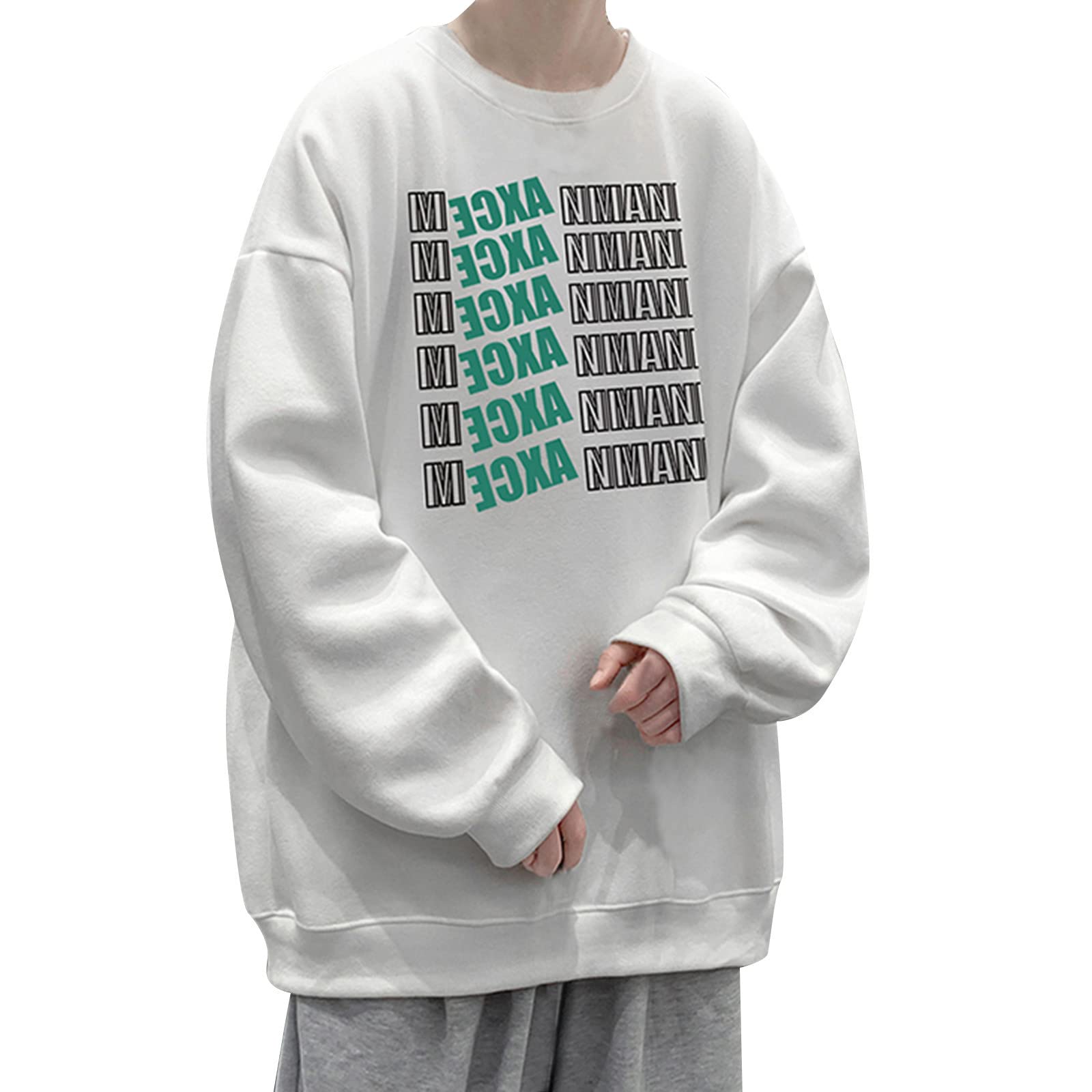 Men's Casual Long Sleeve Pullover Sweater - Winter Warm Knit Top for Autumn & Cold Weather | Perfect for Daily Wear, Office, and Outdoor Activities