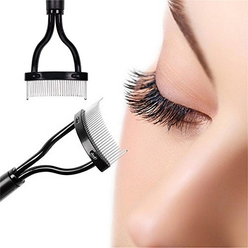 Professional 1Pc Makeup Mascara Guide Applicator & Eyelash Comb Curler - Essential Beauty Cosmetic Tool for Eyelash Extension & Volume - Perfect for Daily Makeup, Salon Use & Professional Stylists