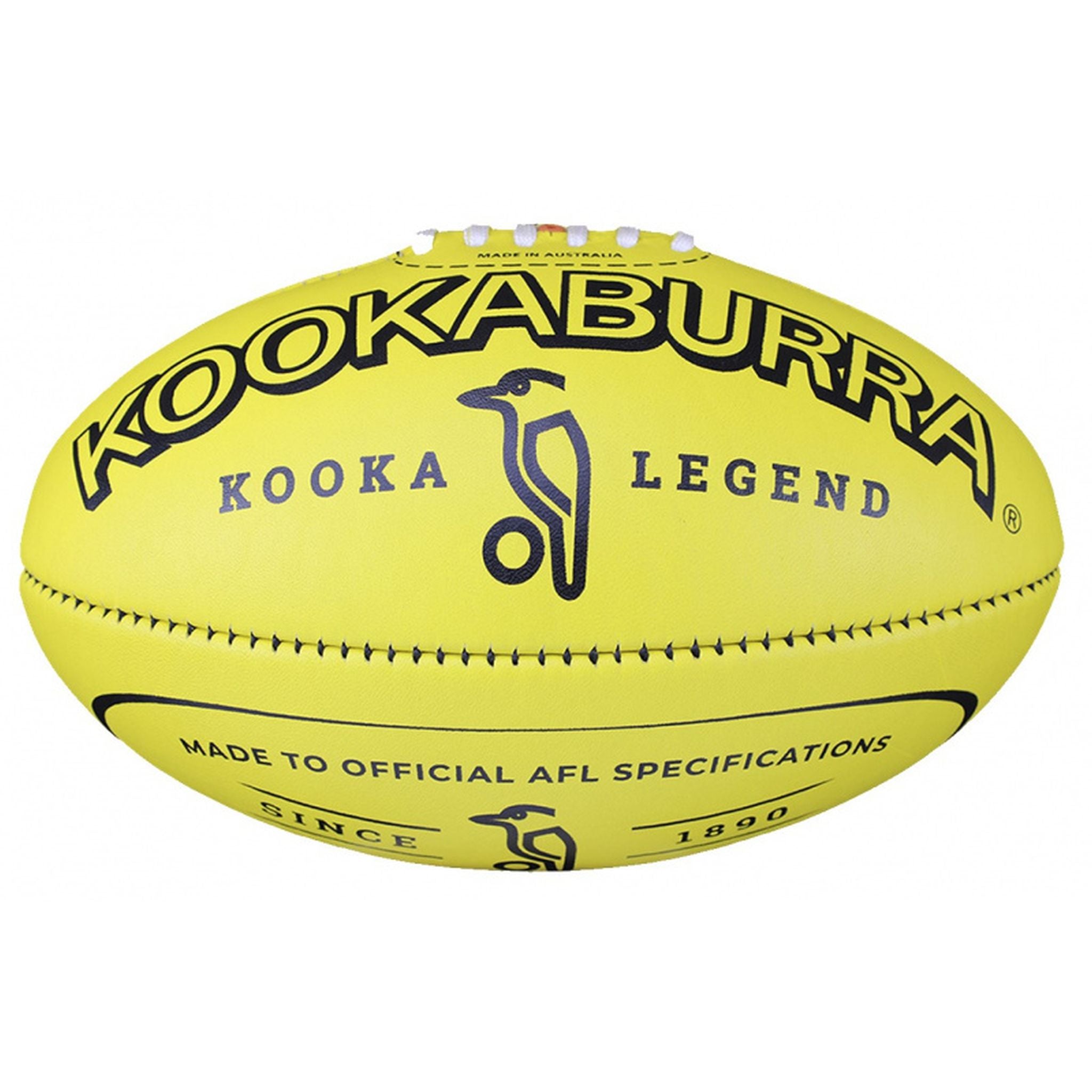 Kookaburra Legend Leather Football - Premium Quality Rugby & Training Ball for Match Play, Practice, and Sports Enthusiasts - Perfect for Competitive Games, Team Training, and Outdoor Sports Activities