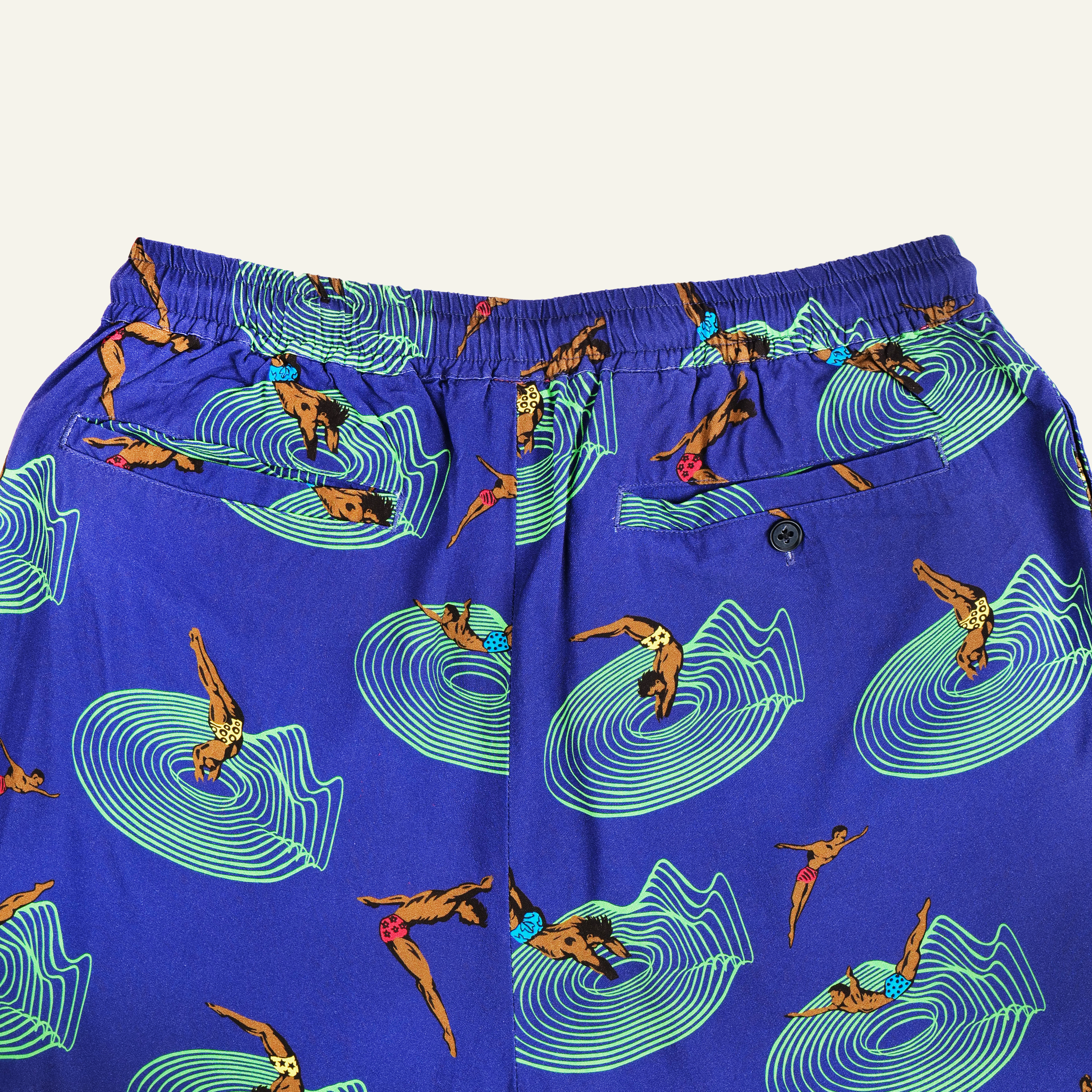Best Men's Swim Shorts for Swimming & Beach - Quick Dry & Comfortable Dive In Shorts (Navy Blue) - Perfect for Pool, Vacation & Water Sports