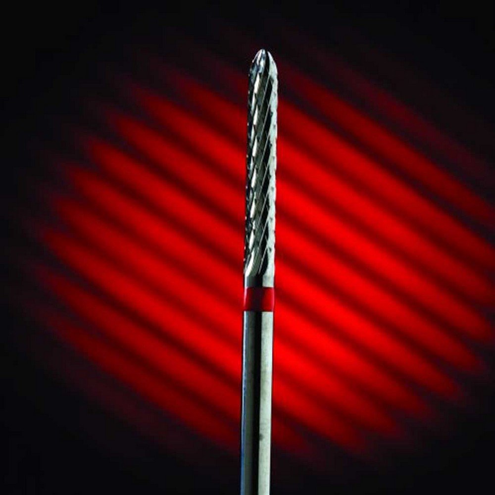 Medicool Swiss Tapered Carbide Bits for Nails | SC54 | Professional Nail Drill Bits for Manicure & Pedicure | Perfect for Nail Salons & At-Home Nail Care
