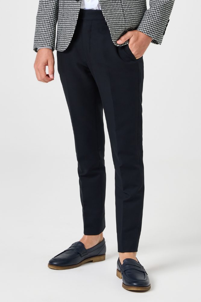 Bowie Chino Pants for Men - Classic Black Cotton Casual Trousers | Comfortable & Stylish for Office, Travel & Everyday Wear