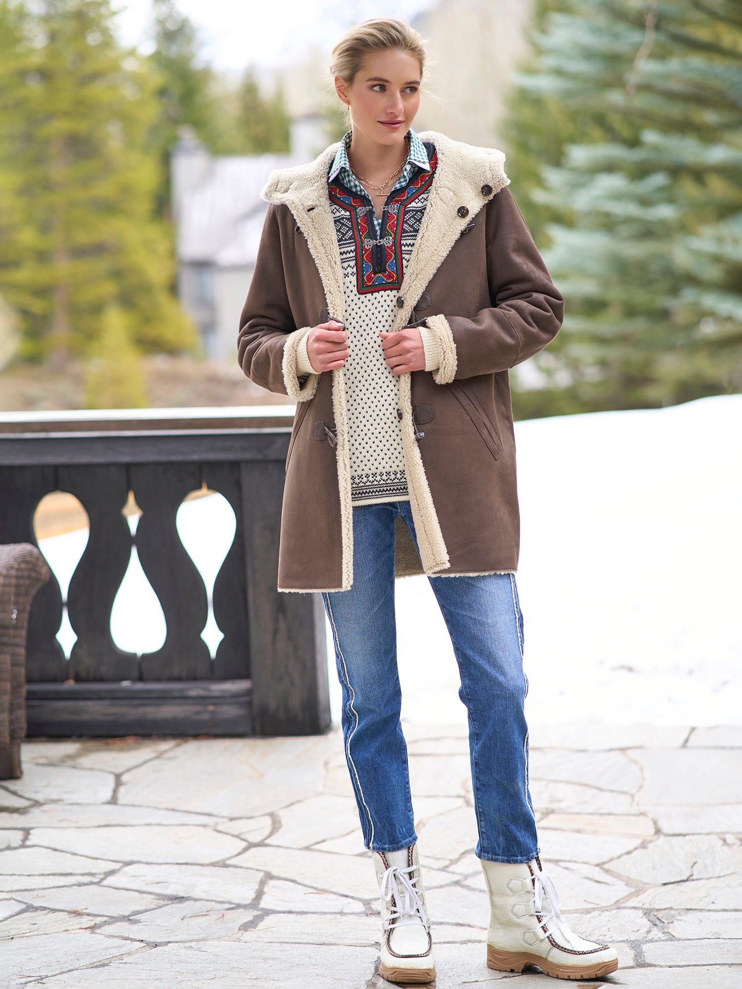 Premium Setesdale Wool Sweater for Men & Women - Soft Warm Winter Knit Pullover - Perfect for Cold Weather, Outdoor Activities & Cozy Home Wear
