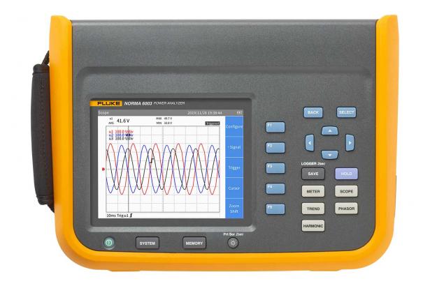 Fluke Norma 6000 Series Portable Power Analyzers - High Precision Electrical Measurement for Industrial & Commercial Use | Power Quality Monitoring, Energy Efficiency Analysis