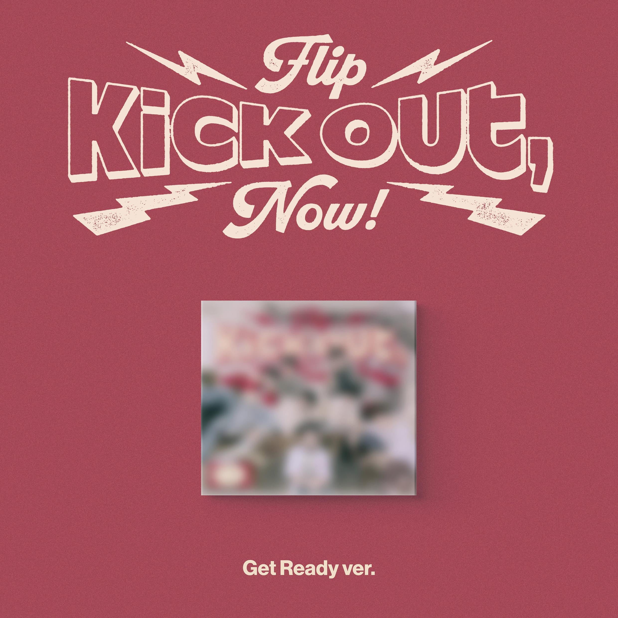 KICKFLIP 2nd Mini Album 'Kick Out, Flip Now!' (Digipack) - K-Pop Music CD for Fans, Collectors & Gift Giving