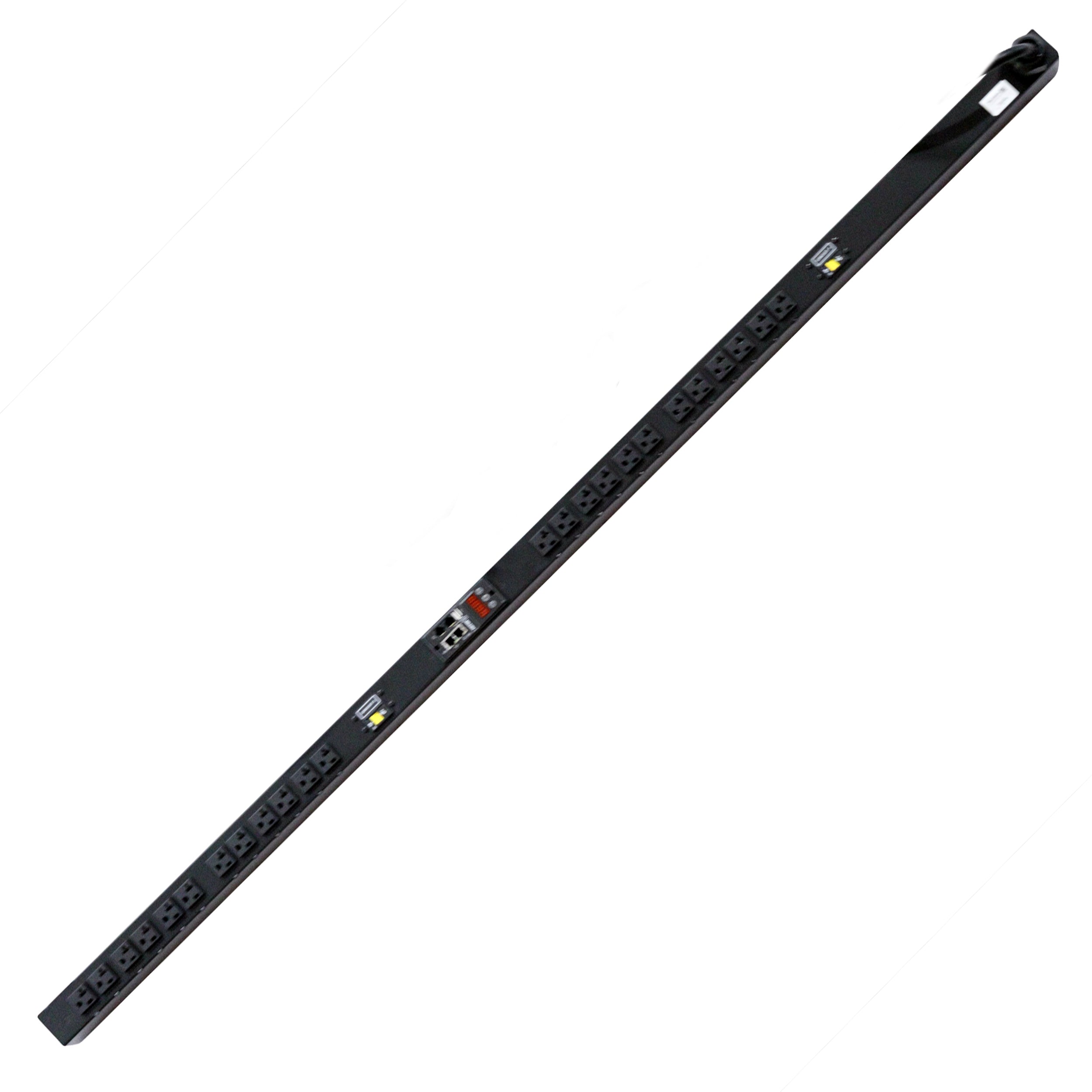 BELDEN 9SH2 241004 24 Outlet Vertical Rack Mount PDU Power Distribution Unit - 30A, 120VAC, L5-30P Plug for Server Racks & Data Centers