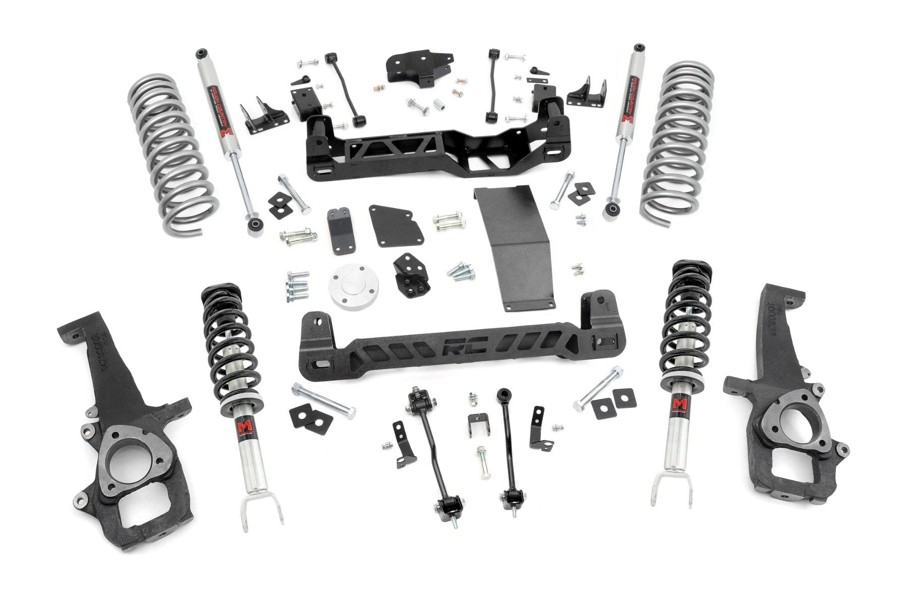 6 Inch Lift Kit for Ram 1500 4WD (2012-2018 & Classic) | M1 Struts & Shocks | Heavy Duty Suspension Upgrade | Off-Road & Truck Customization