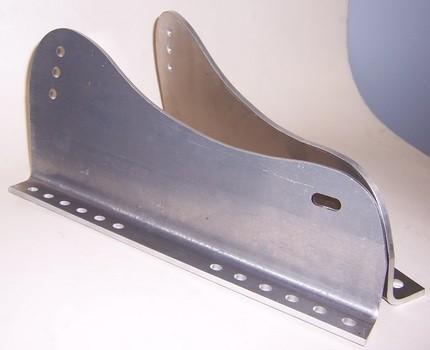 5mm Aluminum Seat Brackets for Mill Machinery - Heavy Duty Industrial Support Brackets for CNC, Lathe & Milling Equipment
