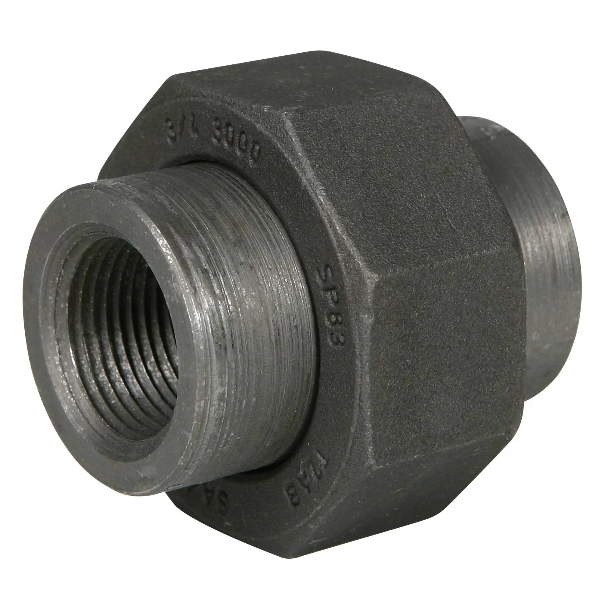 3/4 Inch High Pressure Union Fitting - Brass Pipe Connector for Plumbing, Hydraulic Systems & Industrial Applications | Durable & Leak-Proof